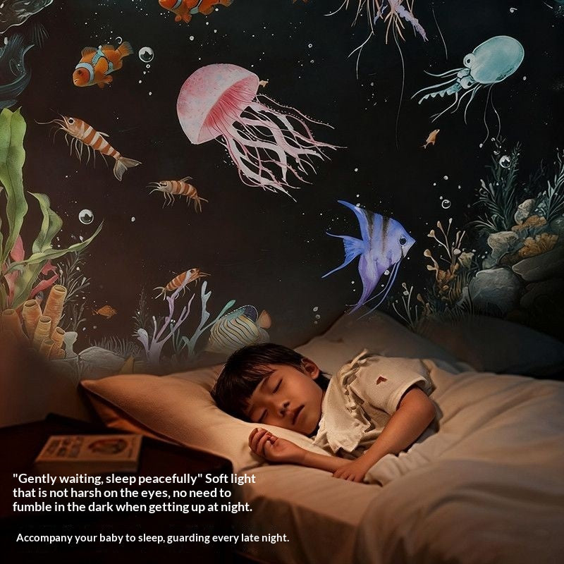 Lampe murale sans fil LED lumière du coucher du soleil