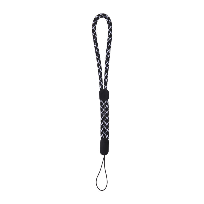 Téléphone portable Lanyard Twisted Short Wrist Bracelet de clé