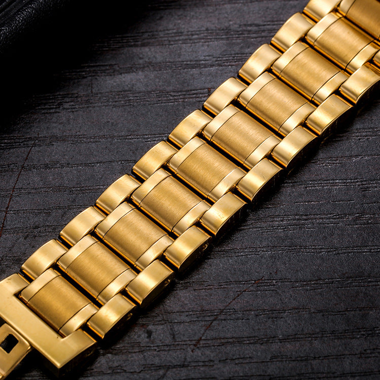 Double Hollow Montre mécanique Diamond hommes haut de gamme