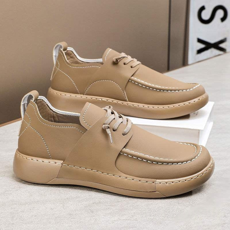 Printemps Arrivée Soft-soled Respirant Business Chaussures en cuir Hommes Chaussures Casual