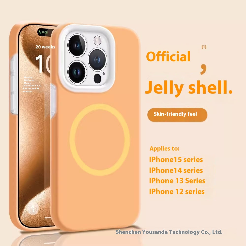 Jelly liquide magnétique Silica Gel boîtier de téléphone