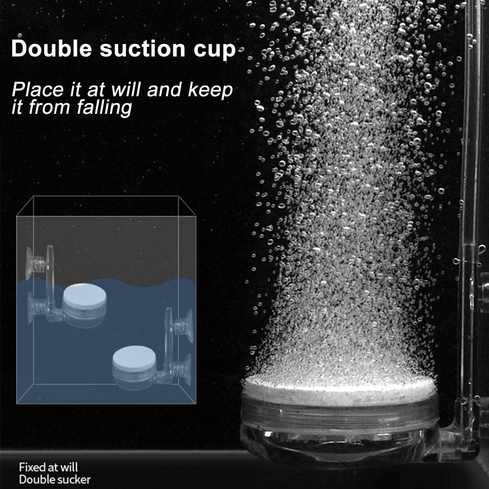 Aquarium Réservoir de poisson Raffineur d'air Tête de sable Nano Oxygénation Raffineur