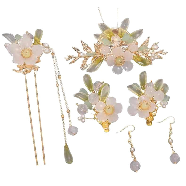 Tassel Ensemble complet de cheveux antiques Fermoir Style chinois Classique Simplicité Accessoires de cheveux