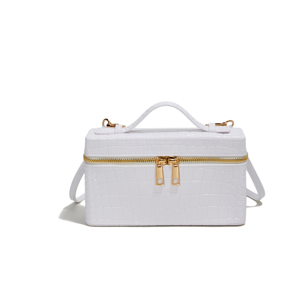 Spring Launch Pattern First Layer Cowhide Etui en cuir Mini sac à main pour les femmes