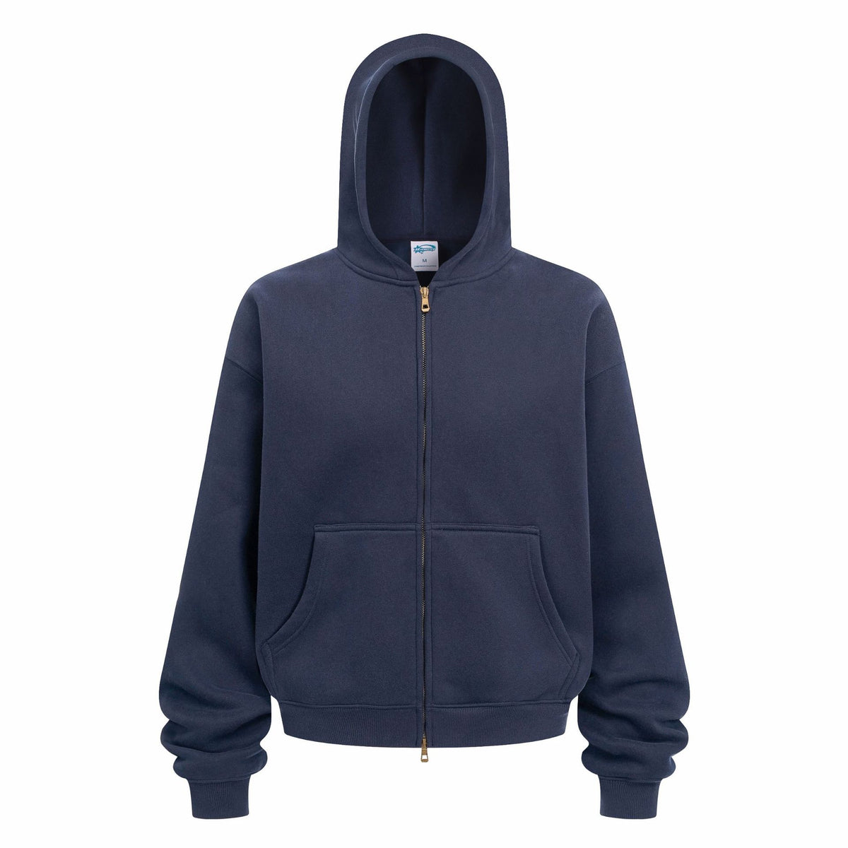 Short and relaxed unisex cardigan jacket