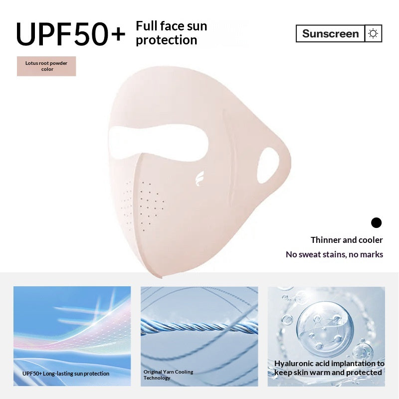 Masque de protection solaire pour femmes