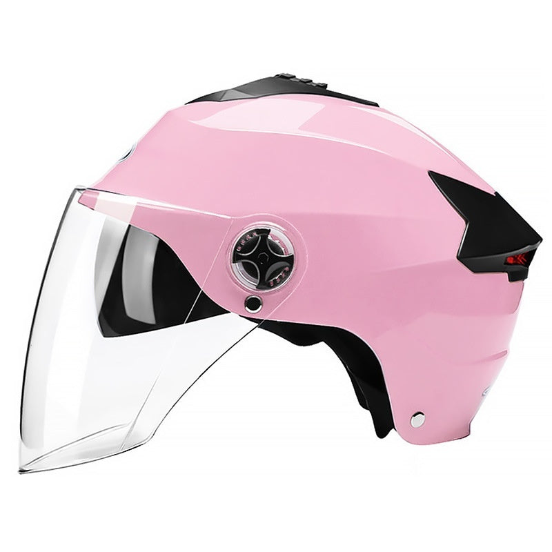 Casque de vélo électrique hommes et femmes quatre saisons casque universel de batterie voiture