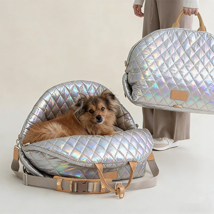 Transporteur pliable portatif pour chats