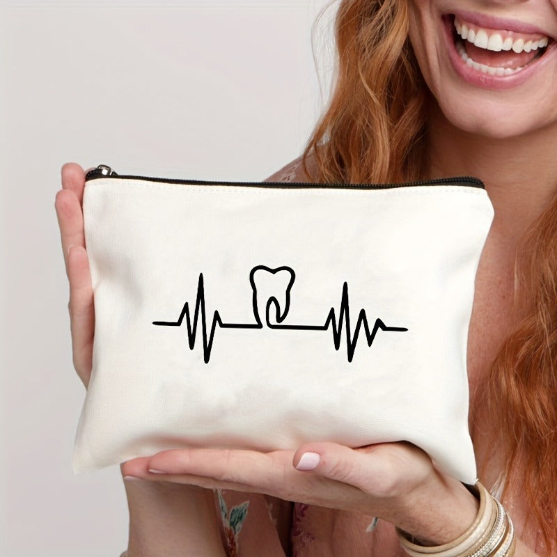 Poche zippée en toile pour enfants