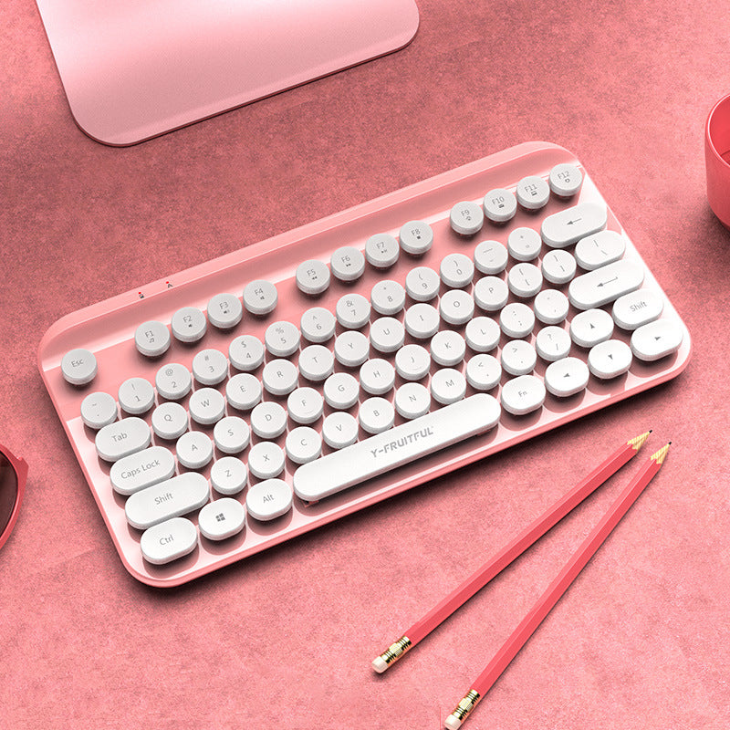 Mini clavier sans fil 2.4G punk