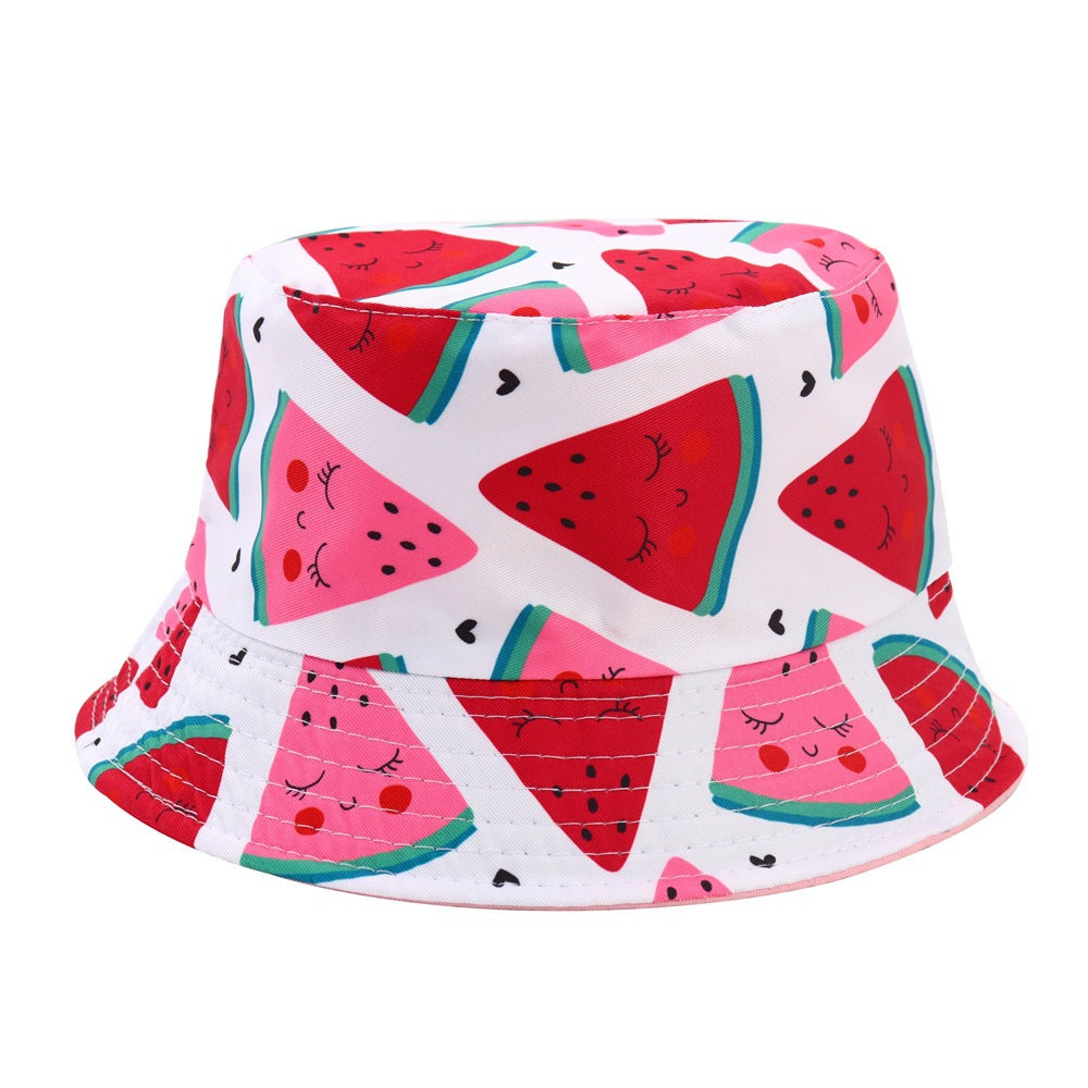 Chapeau d'animaux à double bord pour enfants
