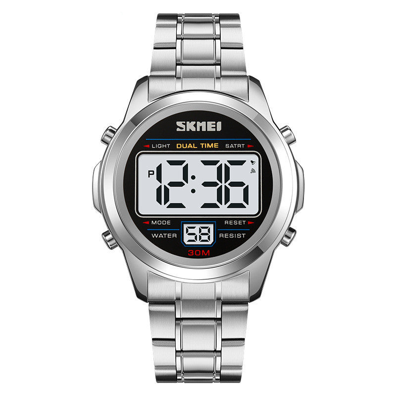 Montres Homme Multifonctionnelle Imperméable Électronique Lumineuse