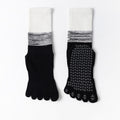 Chaussettes de yoga à cinq doigts pour les femmes