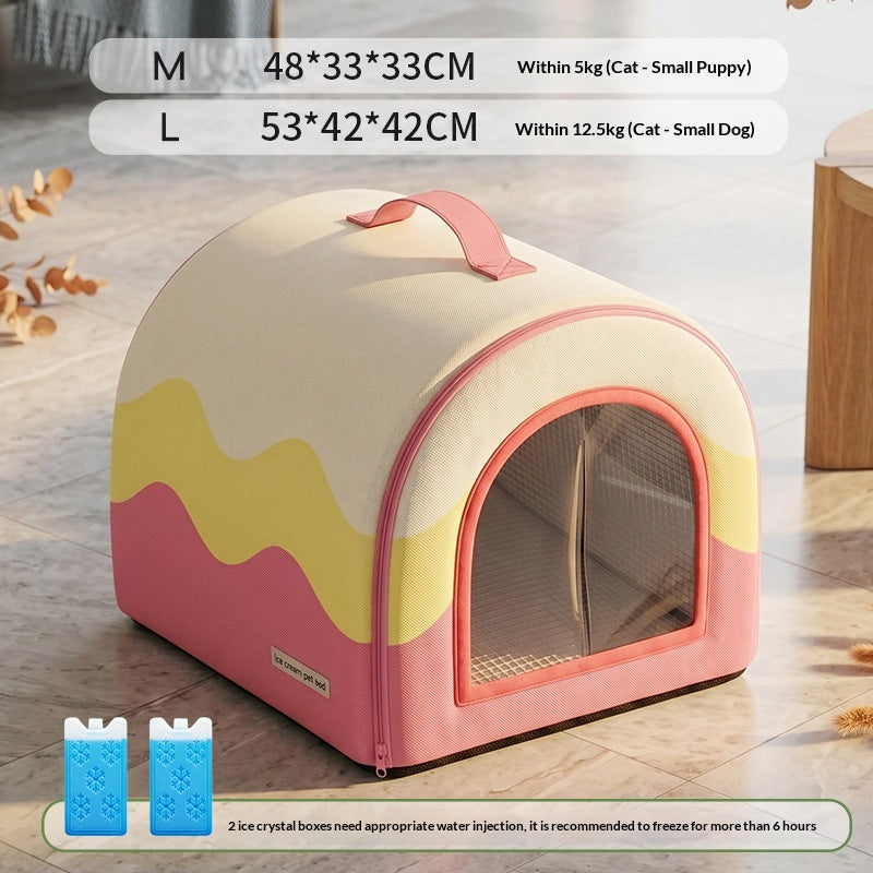 Lit de chien de refroidissement portable Toutes saisons Utilisation universelle