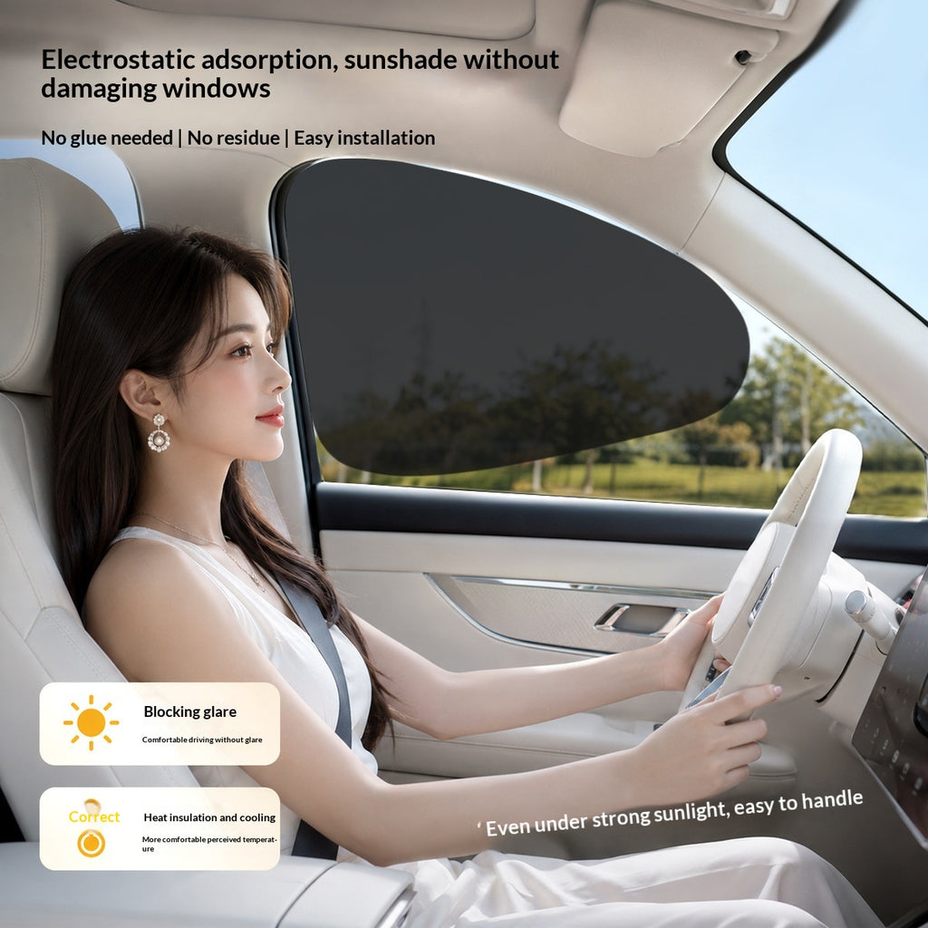 Fenêtre de voiture Sunshade Statique Cling Film