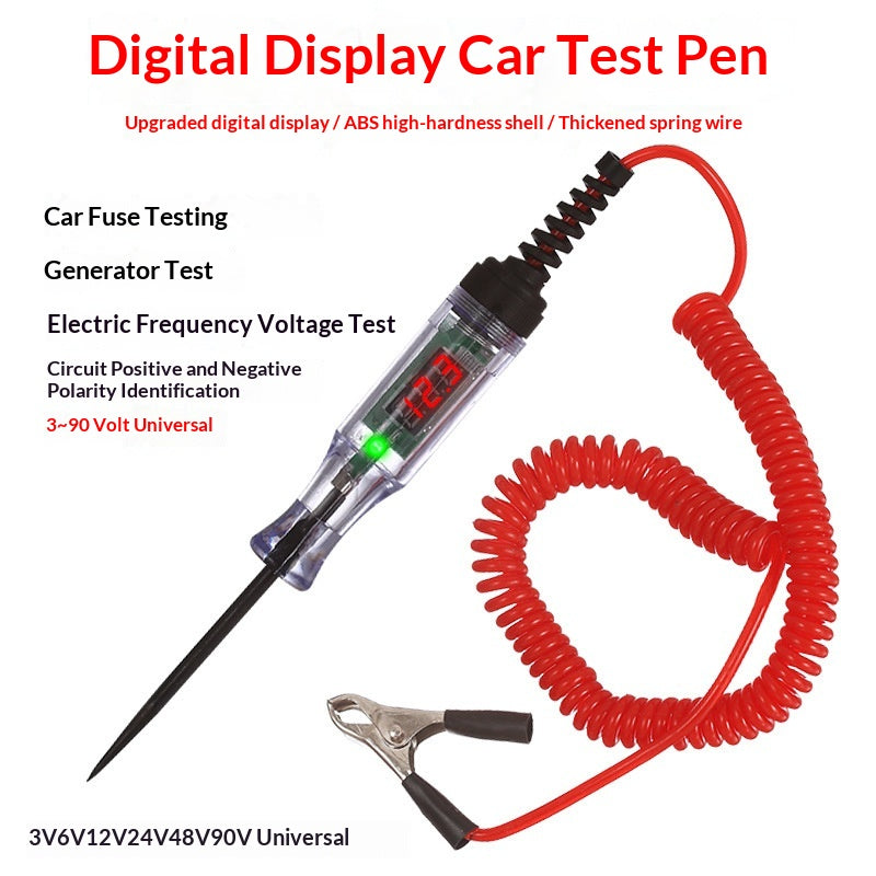 Stylo d'essai de voiture de lumière LED
