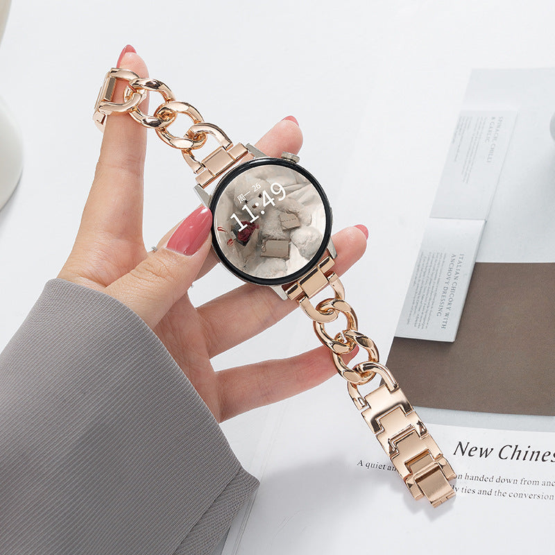 Bracelet de montre en métal GT2 style Chanel