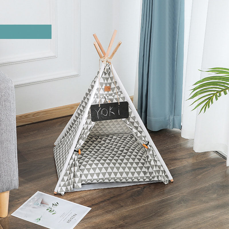 Cadre de lit de tente de chat
