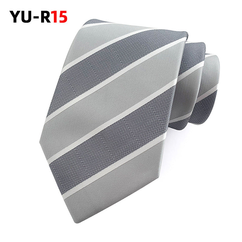 British Gentleman style rayé Mens Tie pour les costumes et Streetwear Coordination