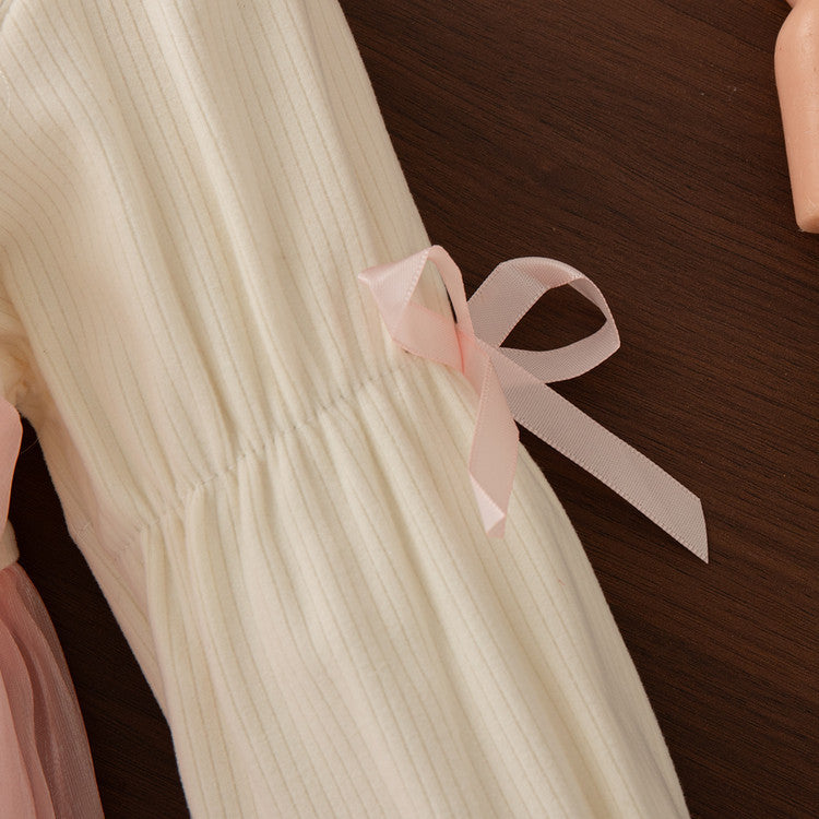 Mignon printemps robe d'arrivée pour bébé filles