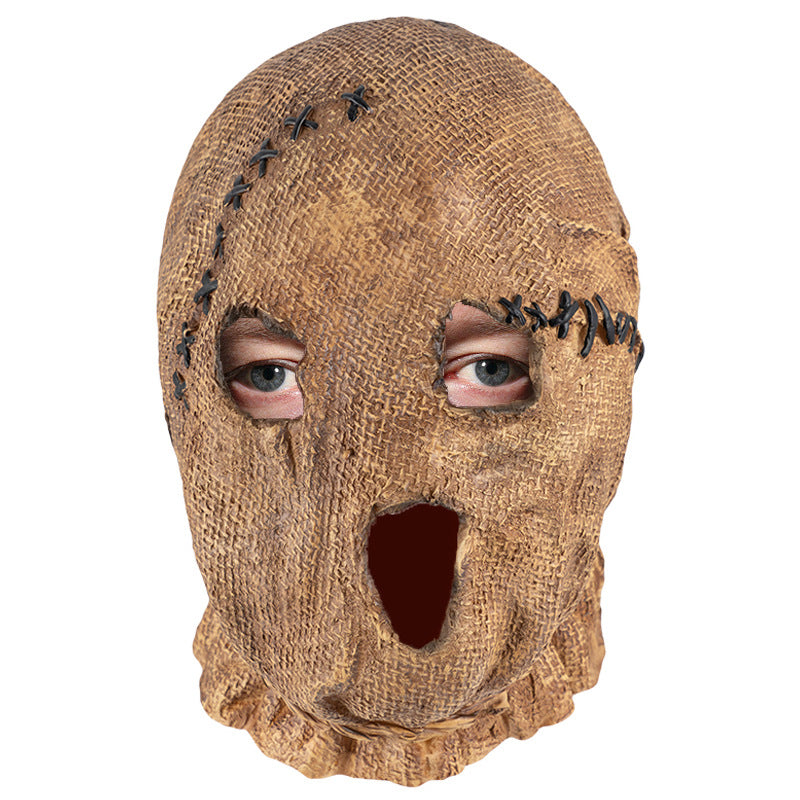 Masque drôle de coiffure d'Halloween