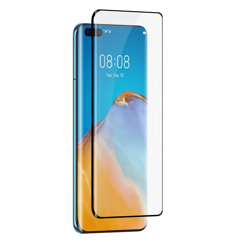 Plein écran Courbé Full Adhesive Tempered Film Pour P40 Pro Single Pack Noir