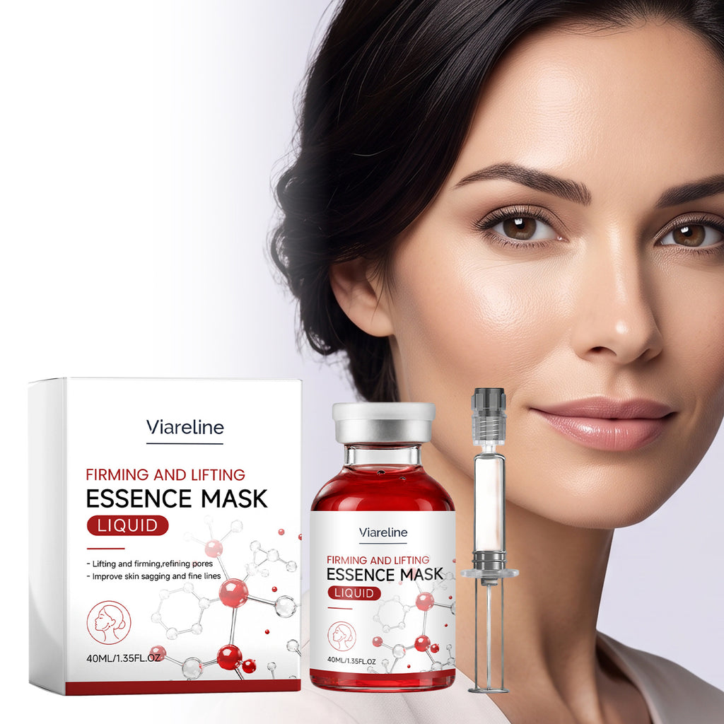 Sérum léger hydratant qui se verrouille dans l'hydratation et la peau faciale nourissante