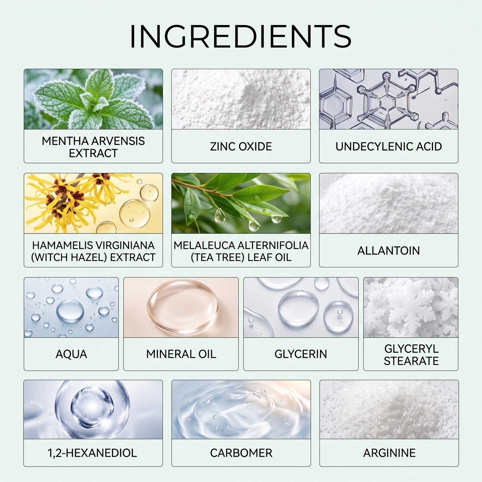 Crème de soin de la peau hydratante