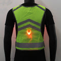Flèche de course de nuit à la lumière LED avec pince à aimants Reflective