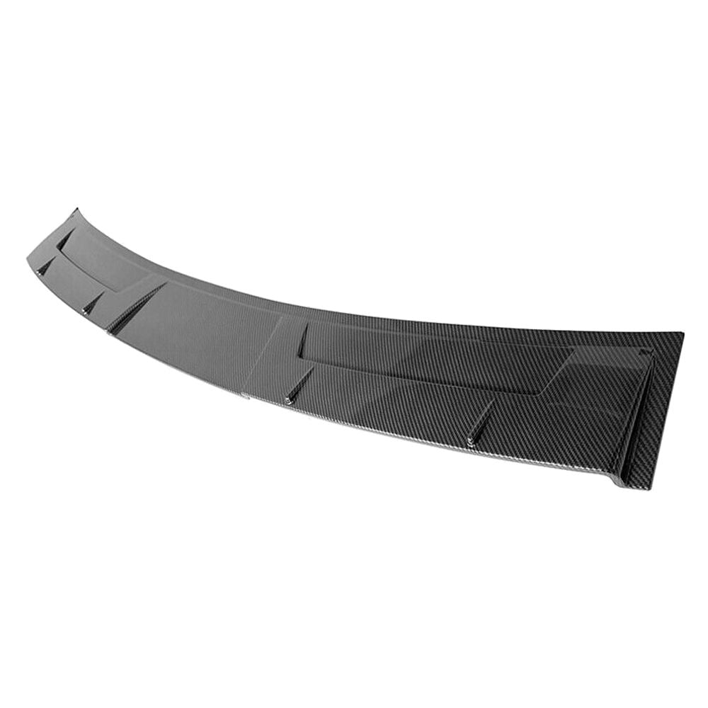 Convient 14-23 Infiniti Q50 V Style Carbon Fibre impression Fenêtre arrière Toit Spoiler aile
