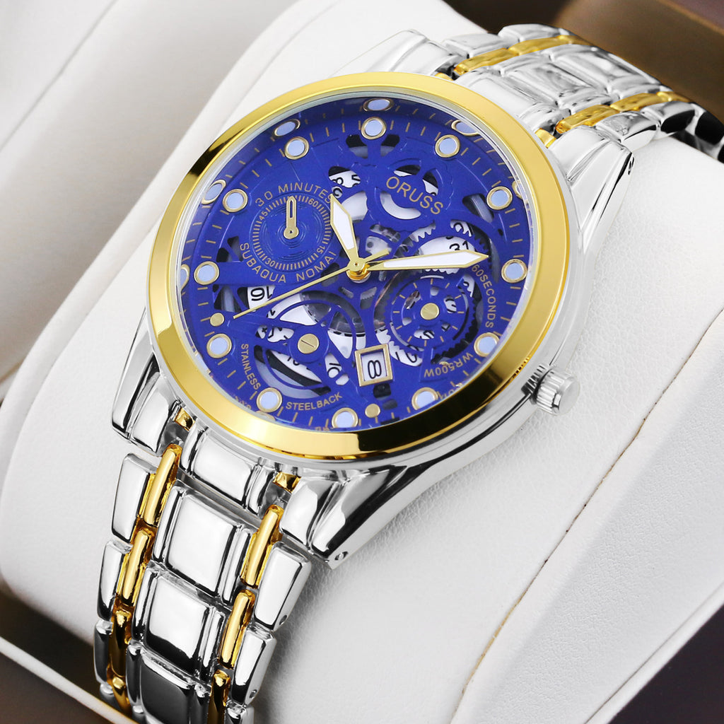 Mouvement automatique de montres Quartz Hollow