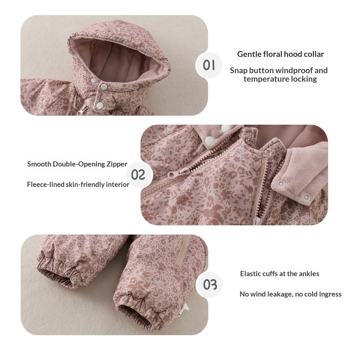 Romper élégant et mignon occasionnel pour les petites filles approprié pour l'usure extérieure