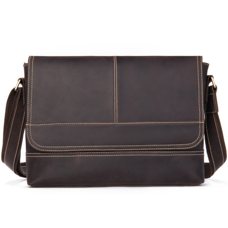 Sac de corps Cowhide haute capacité pour hommes haut de gamme