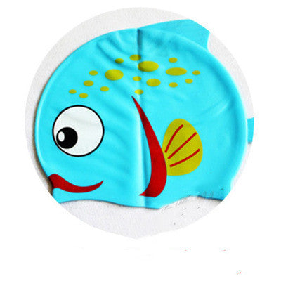 Silicone Cap de natation pour enfants Cute Caricature