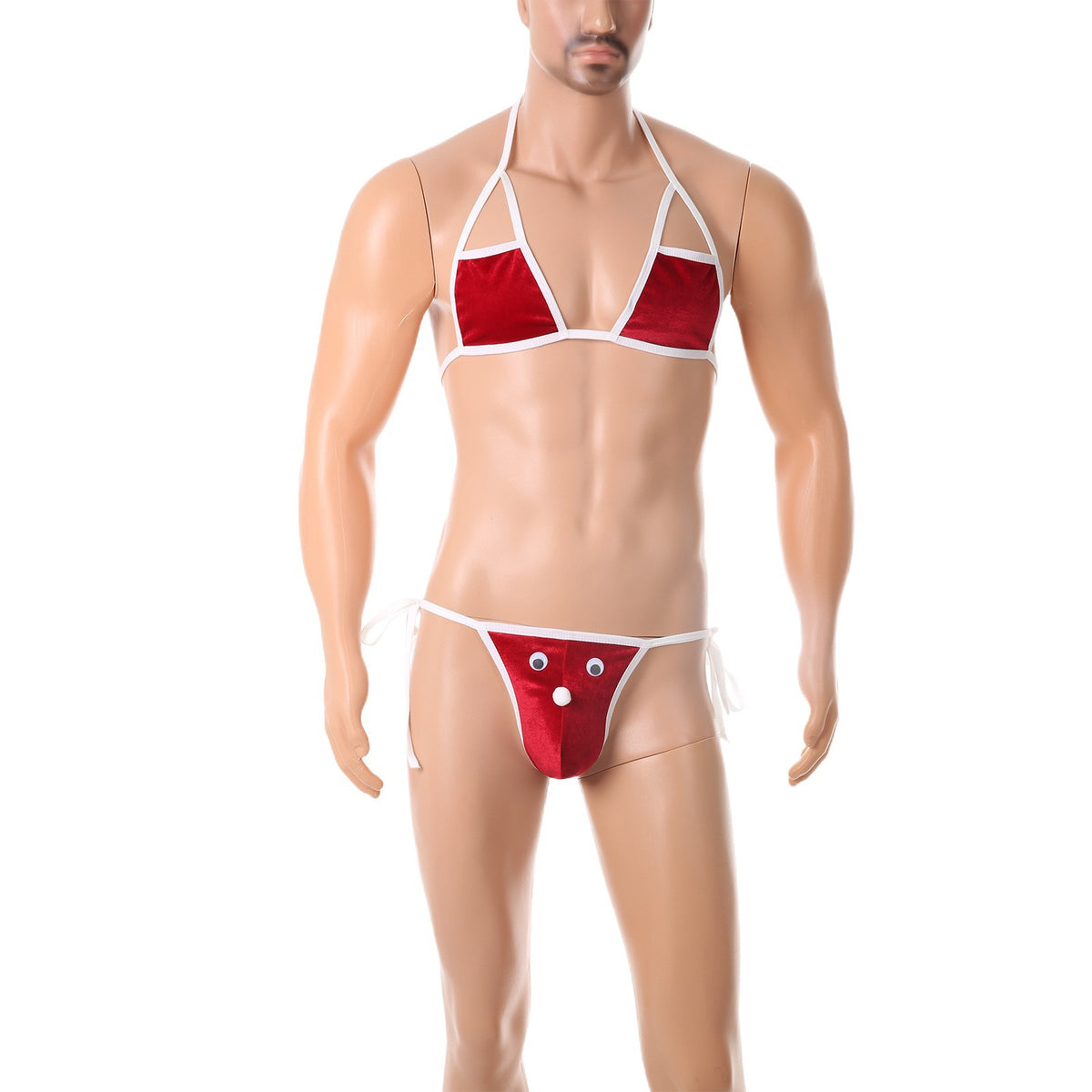 European and American Christmas Adjustable Bow Thong