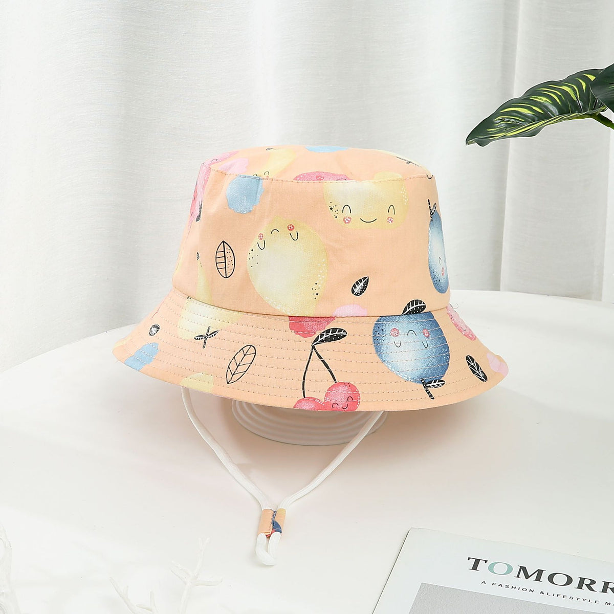 Enfants imprimé Dinosaur Bucket Sun Hat Big Brim Boy Girl Hat