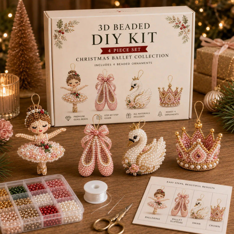 3D Perles Icônes de Noël Kit de bricolage