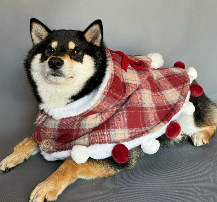 Manteau de coton doublé d'hiver pour grand chien