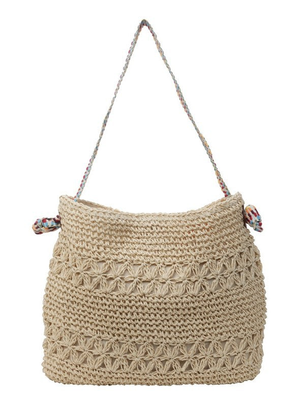 Sac en paille de style marine pour femmes parfaits pour les vacances d'été sur la plage