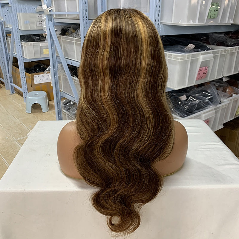 13x4 Capuchon de perruque pour cheveux humains en dentelle