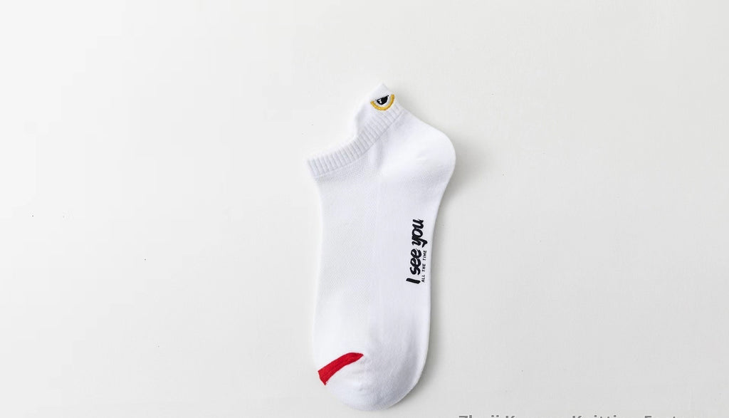 Chaussettes de basketball tendance pour les jeunes à faible sommet respirant en boucle d'oreille
