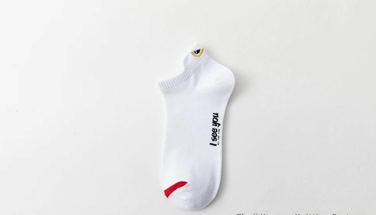 Chaussettes de basketball tendance pour les jeunes à faible sommet respirant en boucle d'oreille