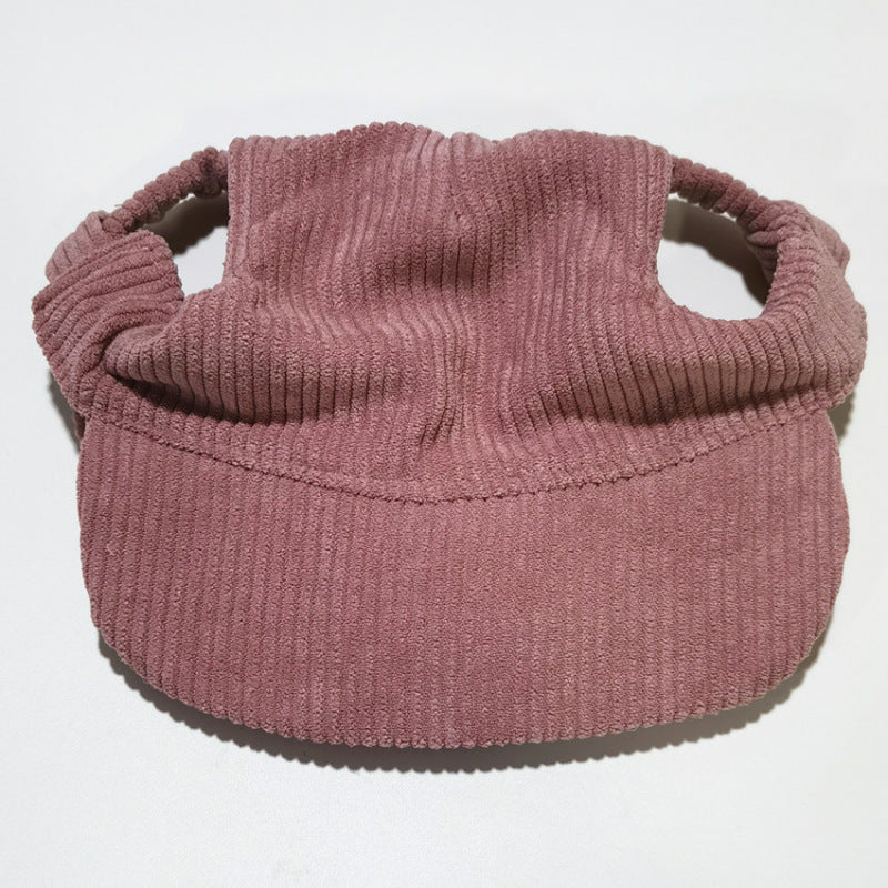 Cute Duckbill Hat for Pets with Ear Holes