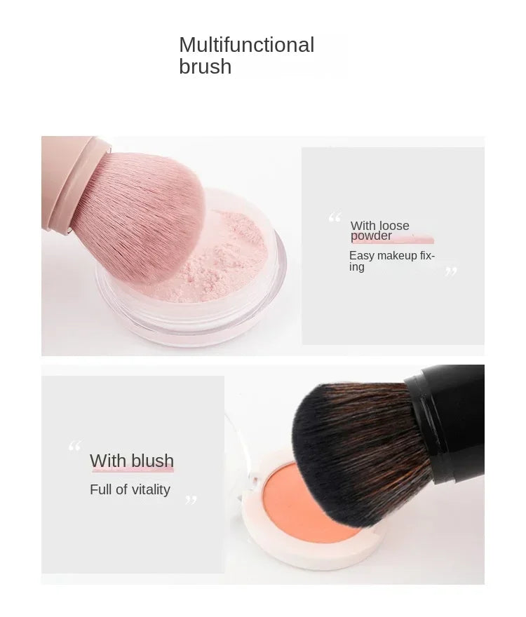 Qualité Portable Pratique Retractable Brosse de maquillage Outils de maquillage Accessoires Pour Foundati