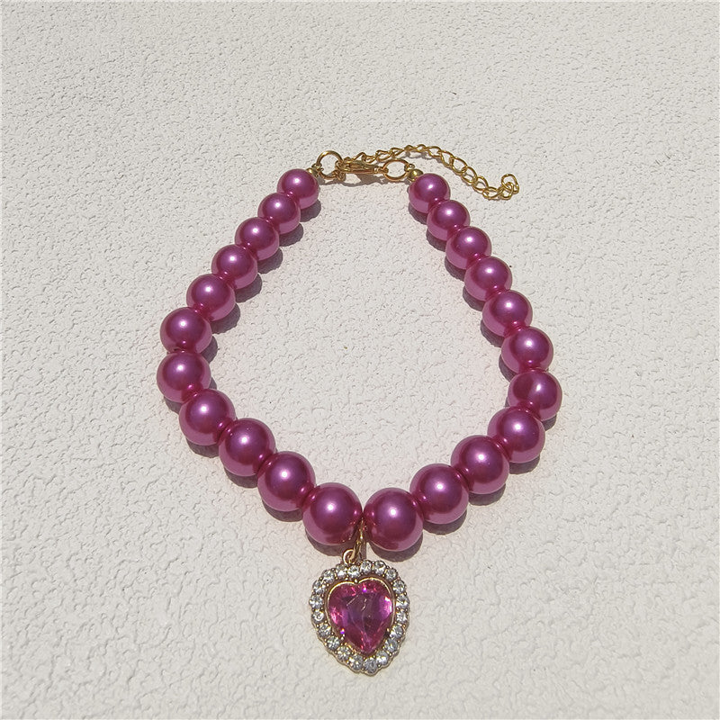 Collier pendentif en pierre gemme façonnable