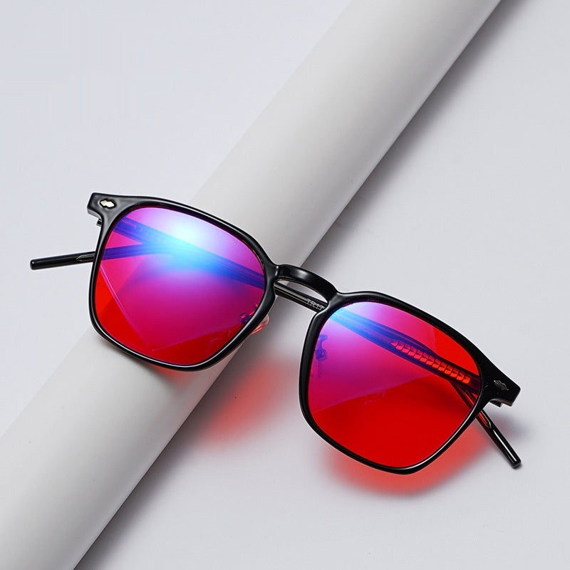 Verres couleur orange Anti Bleu Protection des yeux AR Anti Reflective