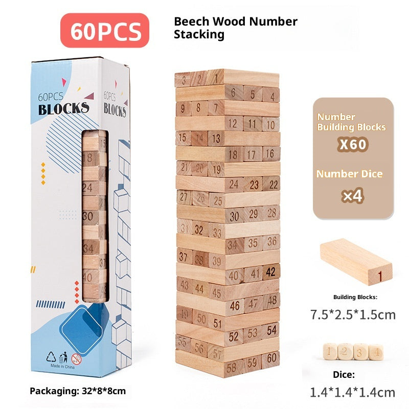 Jeu de construction de blocs Jouet parents-enfants et adultes