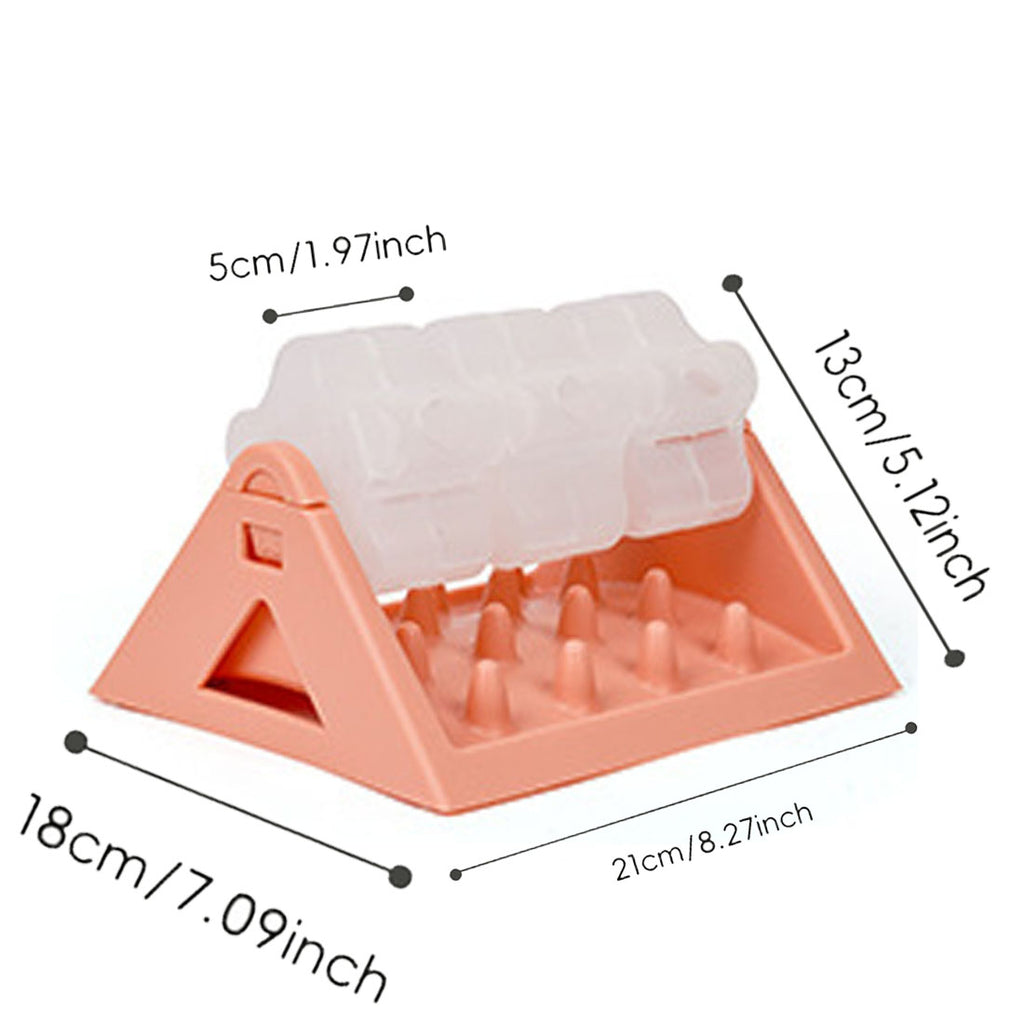 Puzzle Rotation Dog Bowl Slow Feeder Anti Bloat Gulp Plat interactif