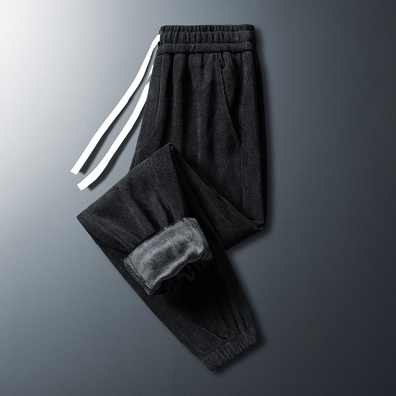 Pantalons sanitaires en peluche pour hommes