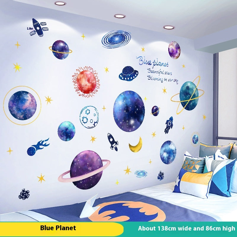 Stickers Décorations Murales Astronautes Spaceman